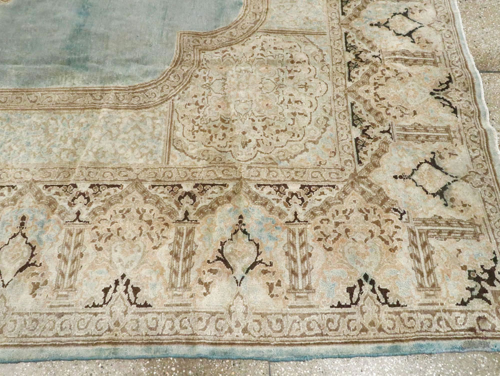 Vintage Persian Kerman Carpet, No.17368 - Gss