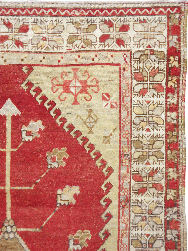 Antique Oushak Carpet, No.17376 - Gss