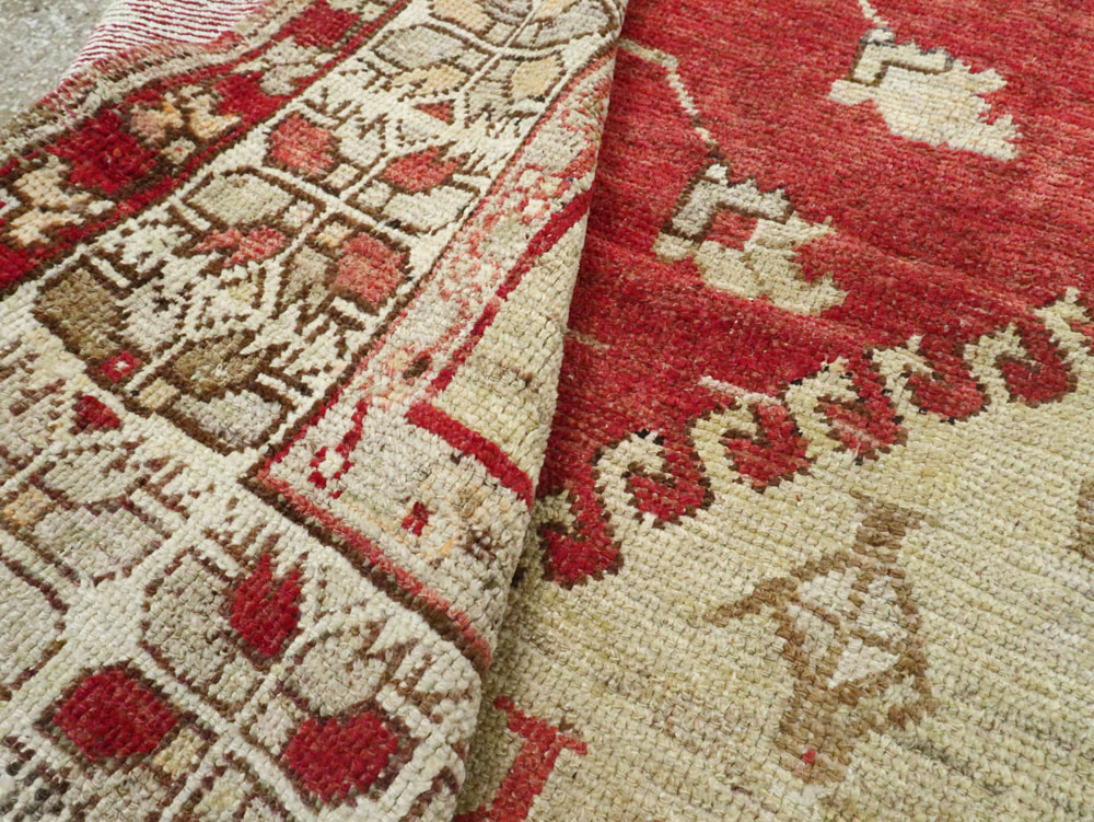 Antique Oushak Carpet, No.17376 - Gss
