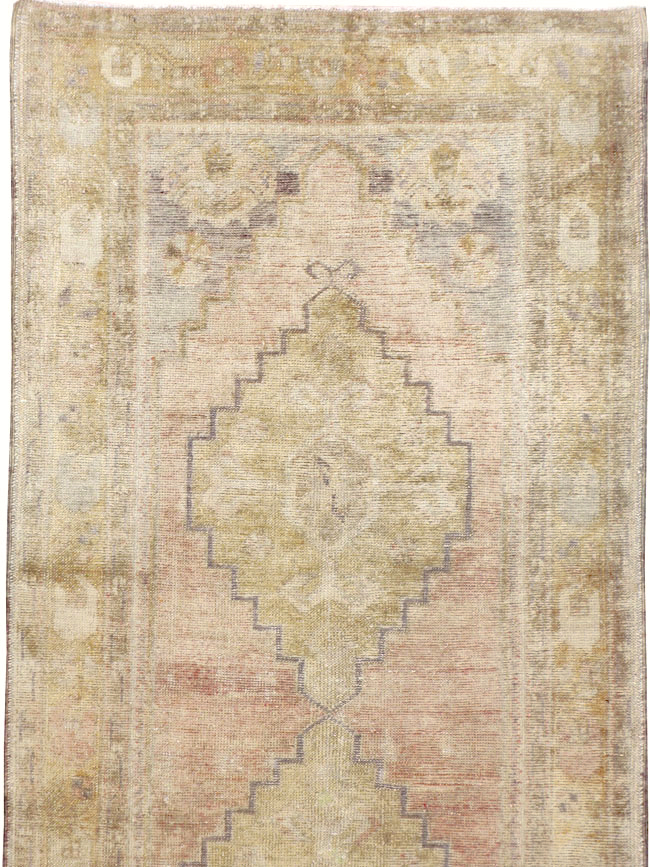 Vintage Turkish Oushak Rug, No.17403 - Gss