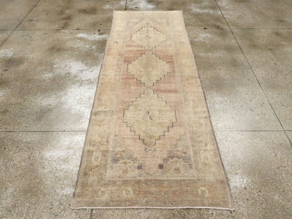 Vintage Turkish Oushak Rug, No.17403 - Gss