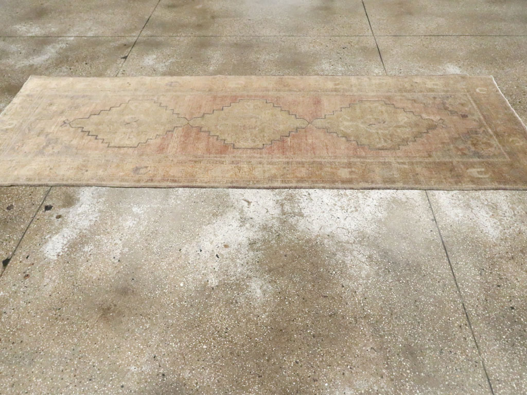 Vintage Turkish Oushak Rug, No.17403 - Gss