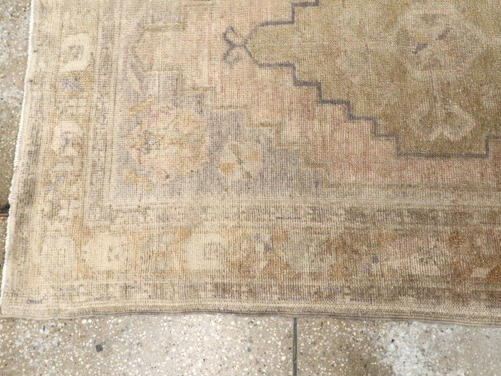 Vintage Turkish Oushak Rug, No.17403 - Gss