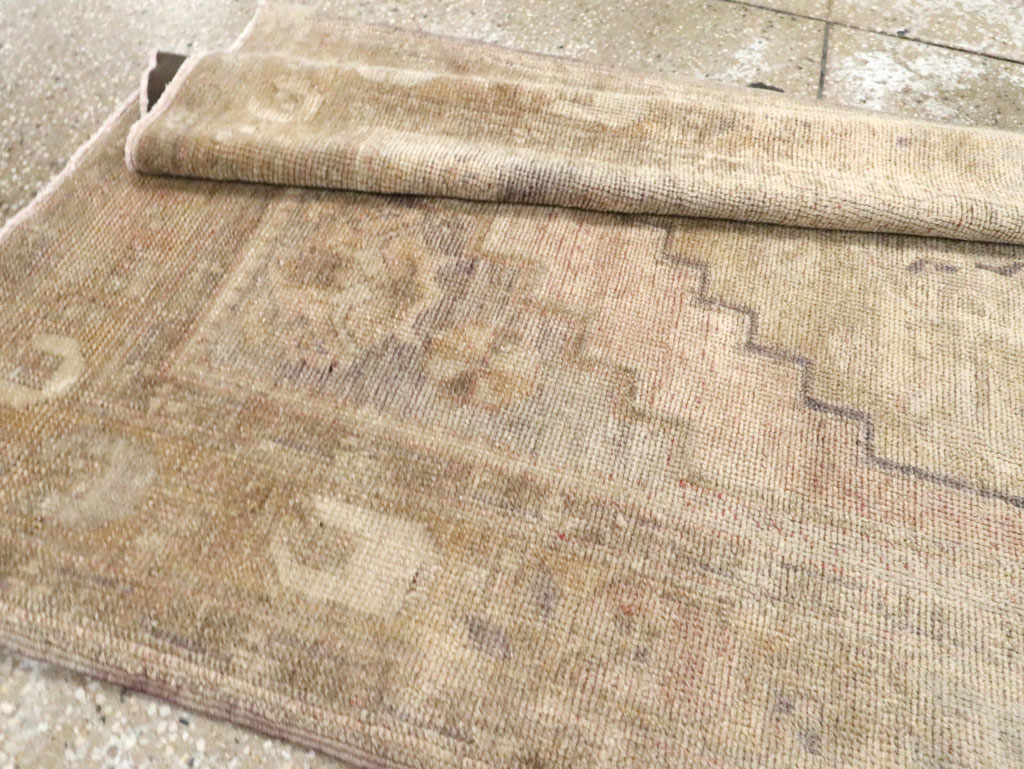 Vintage Turkish Oushak Rug, No.17403 - Gss