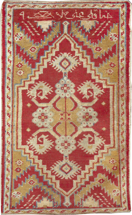 Antique Turkish Oushak Rug, No.17406 - Gss