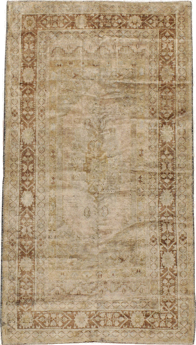 Antique Turkish Oushak Rug, No.17412 - Gss