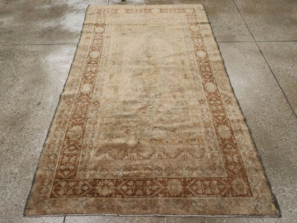 Antique Turkish Oushak Rug, No.17412 - Gss