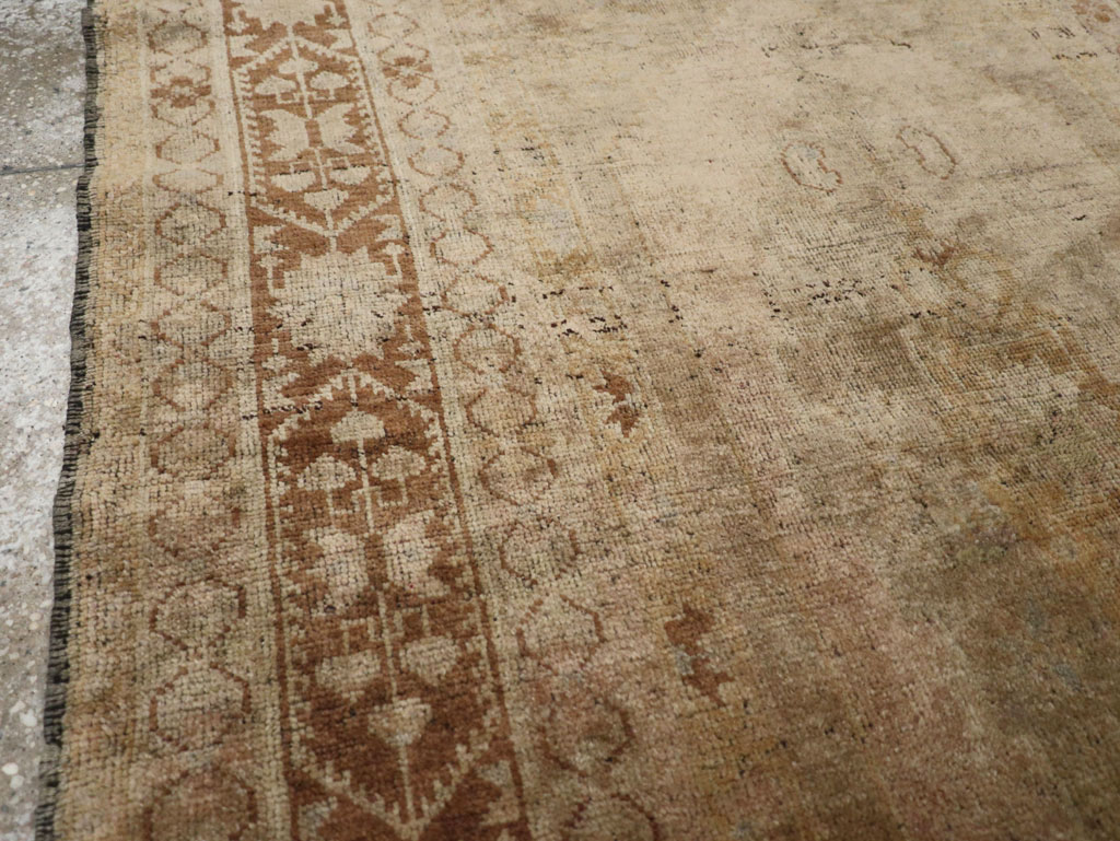 Antique Turkish Oushak Rug, No.17412 - Gss