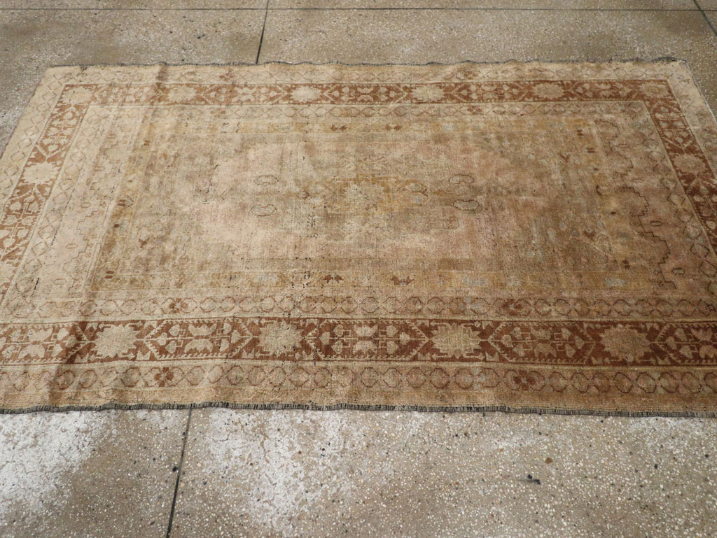 Antique Turkish Oushak Rug, No.17412 - Gss