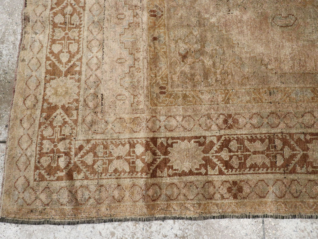 Antique Turkish Oushak Rug, No.17412 - Gss