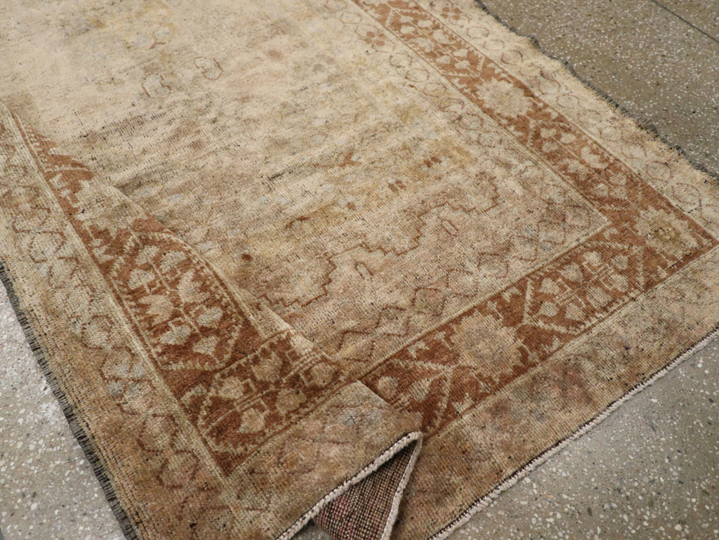 Antique Turkish Oushak Rug, No.17412 - Gss