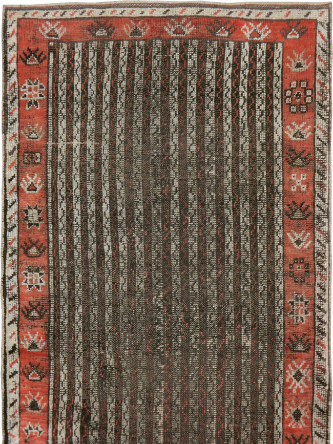 Antique Turkish Ghiordes Runner, No.17418 - Gss