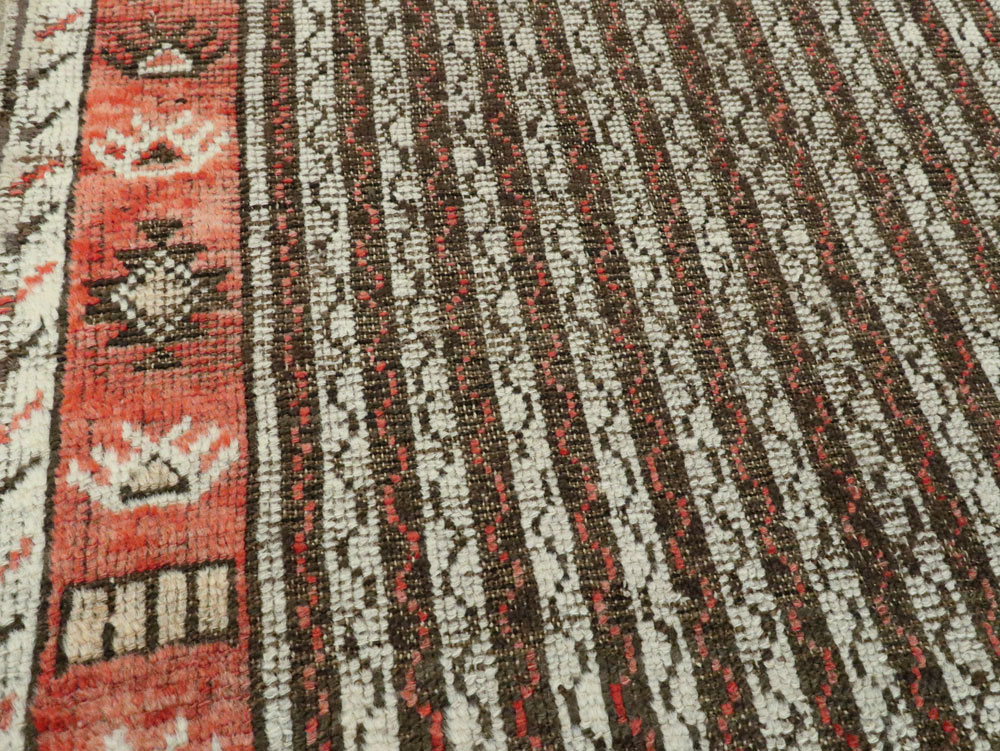 Antique Turkish Ghiordes Runner, No.17418 - Gss