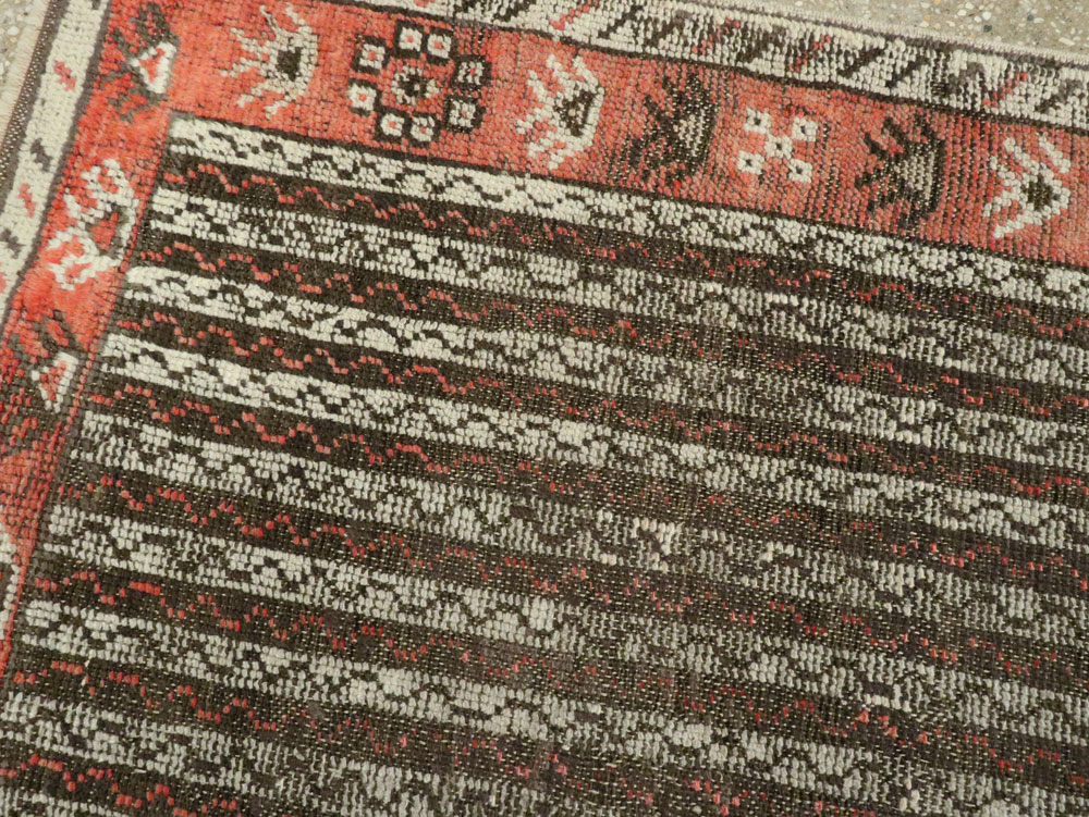 Antique Turkish Ghiordes Runner, No.17418 - Gss