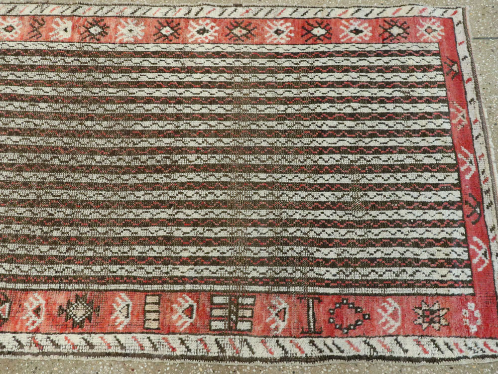 Antique Turkish Ghiordes Runner, No.17418 - Gss