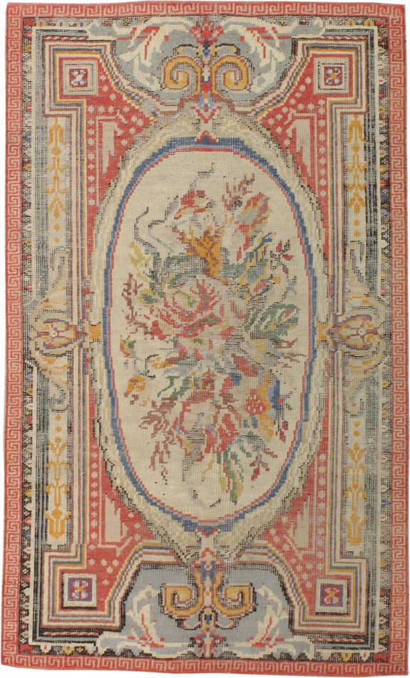 Antique Turkish Ghiordes Rug, No.17427 - Gss