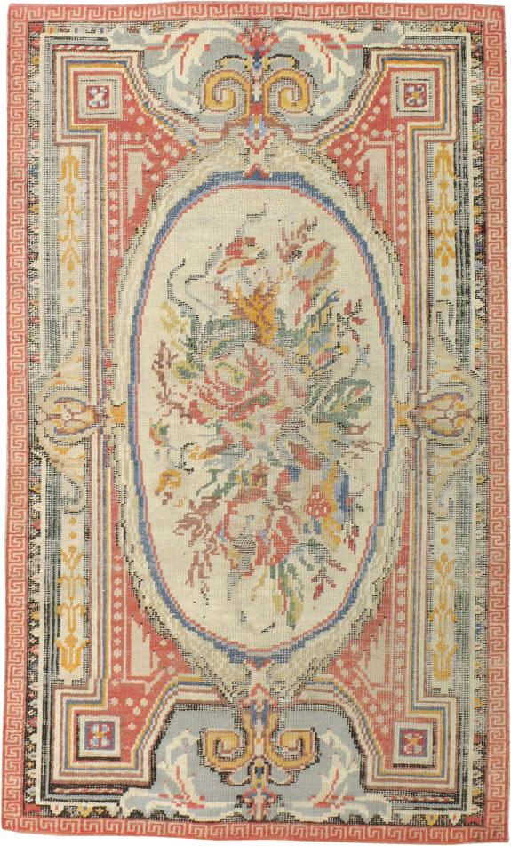Antique Turkish Ghiordes Rug, No.17427 - Gss