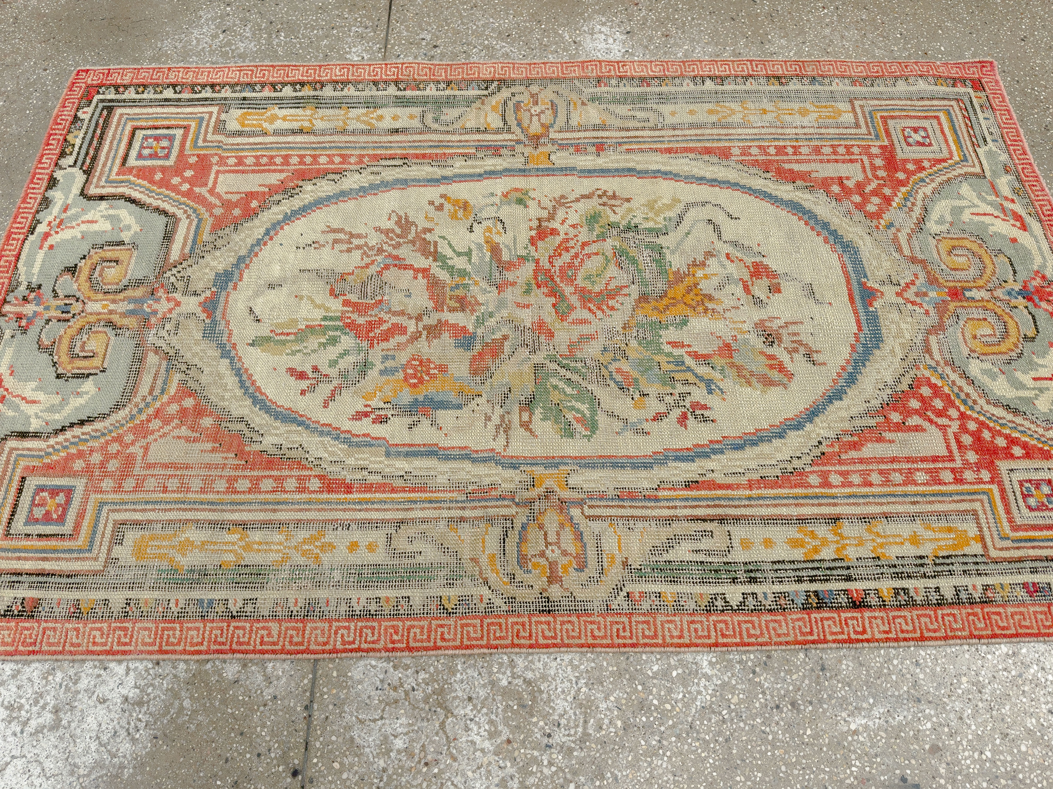 Antique Turkish Ghiordes Rug, No.17427 - Gss