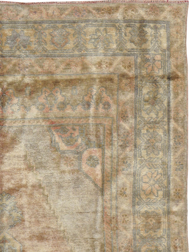 Vintage Turkish Oushak Rug, No.17436 - Gss