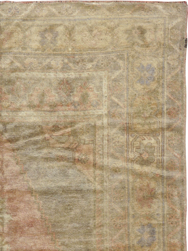 Vintage Turkish Oushak Rug, No.17436 - Gss