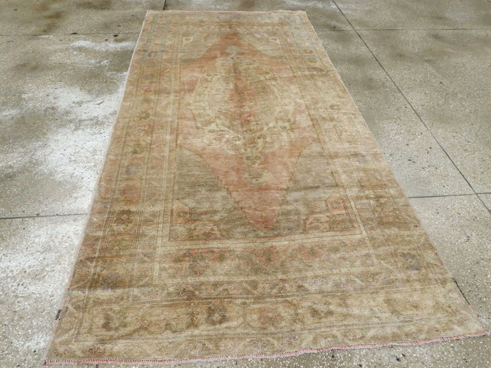 Vintage Turkish Oushak Rug, No.17436 - Gss
