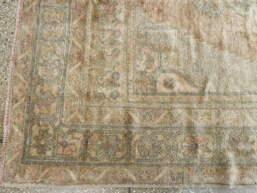 Vintage Turkish Oushak Rug, No.17436 - Gss