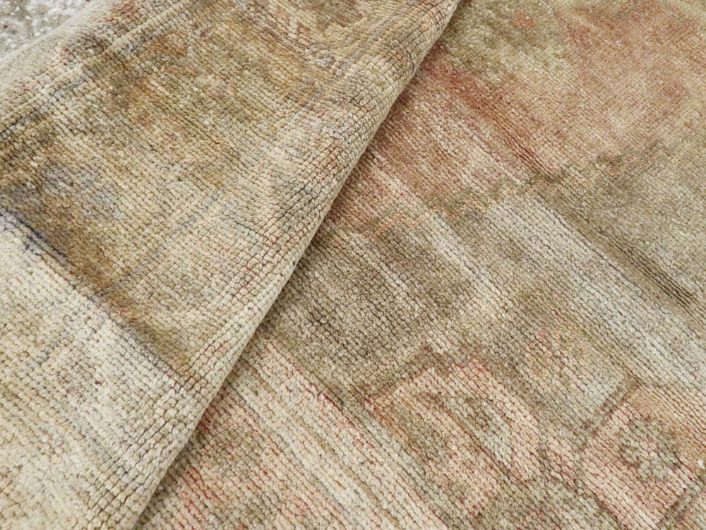 Vintage Turkish Oushak Rug, No.17436 - Gss