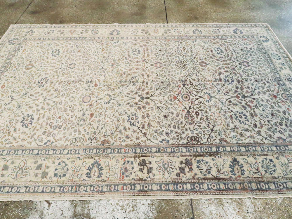 Vintage Turkish Sivas Accent Carpet, No.17439 - Gss