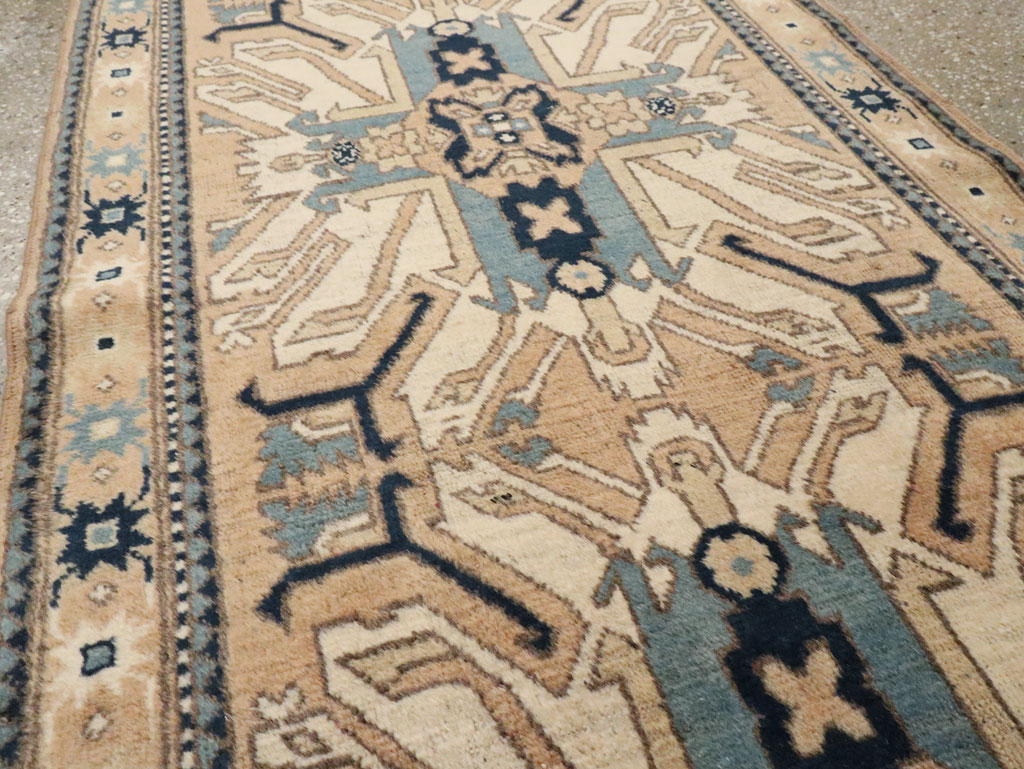 Antique Turkish Kazak Runner, No.17452 - Gss