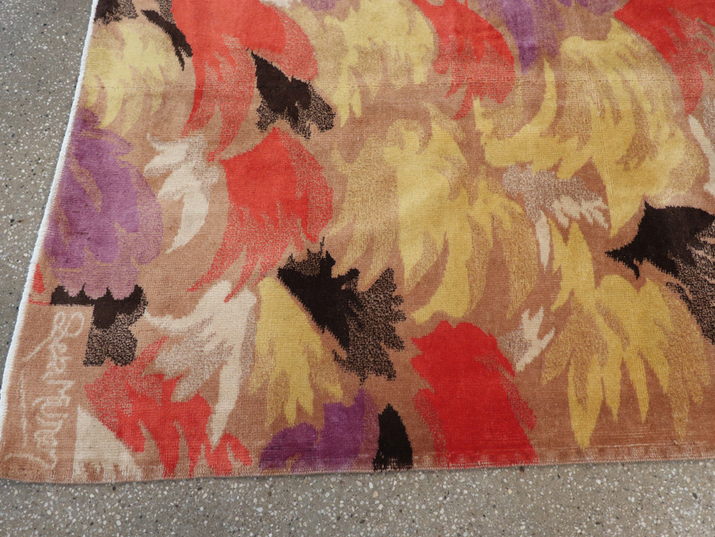 Vintage Turkish Art Deco Rug, No.17470 - Gss