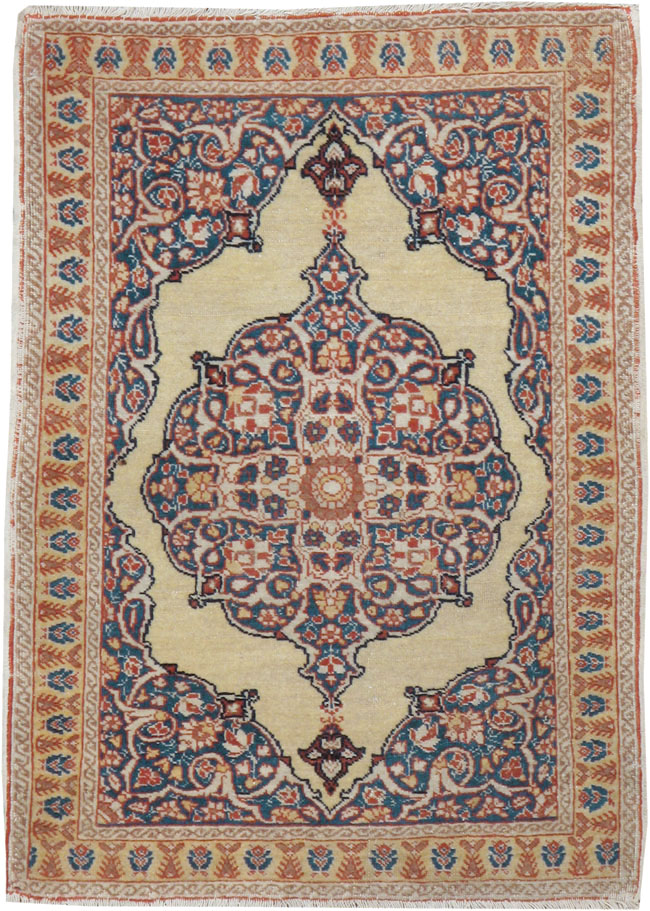 Antique Persian Tabriz Hagi Jalili Rug, No.17476 - Gss