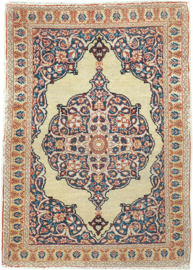 Antique Persian Tabriz Hagi Jalili Rug, No.17476 - Gss