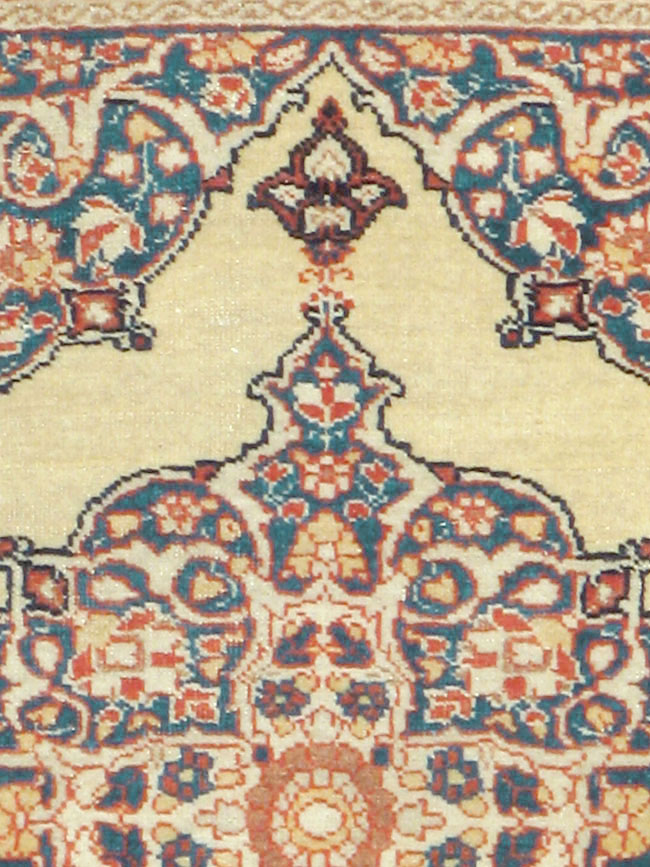 Antique Persian Tabriz Hagi Jalili Rug, No.17476 - Gss