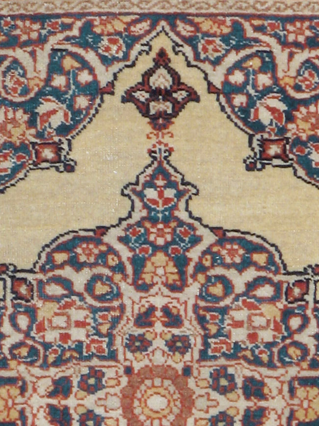 Antique Persian Tabriz Hagi Jalili Rug, No.17476 - Gss