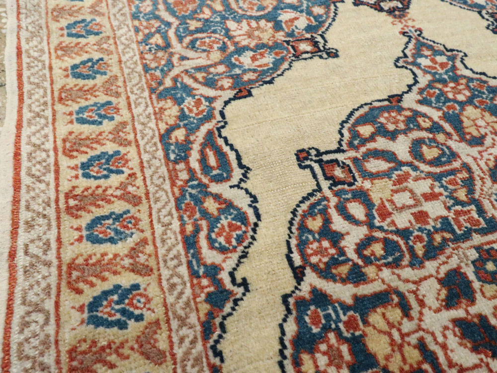 Antique Persian Tabriz Hagi Jalili Rug, No.17476 - Gss