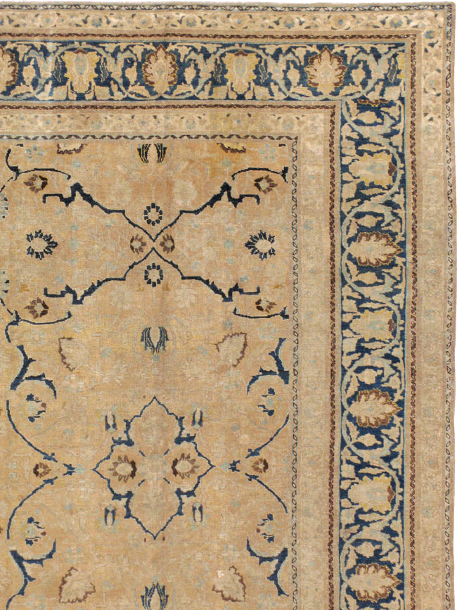 Antique Persian Tabriz Carpet, No.17479 - Gss