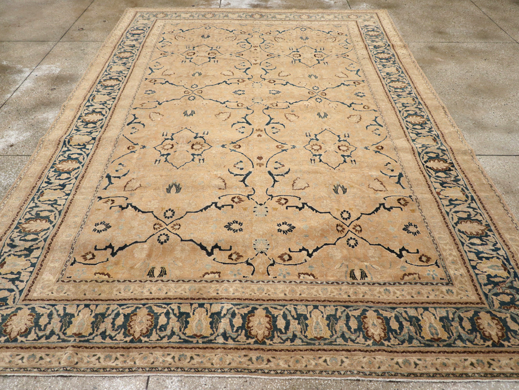 Antique Persian Tabriz Carpet, No.17479 - Gss