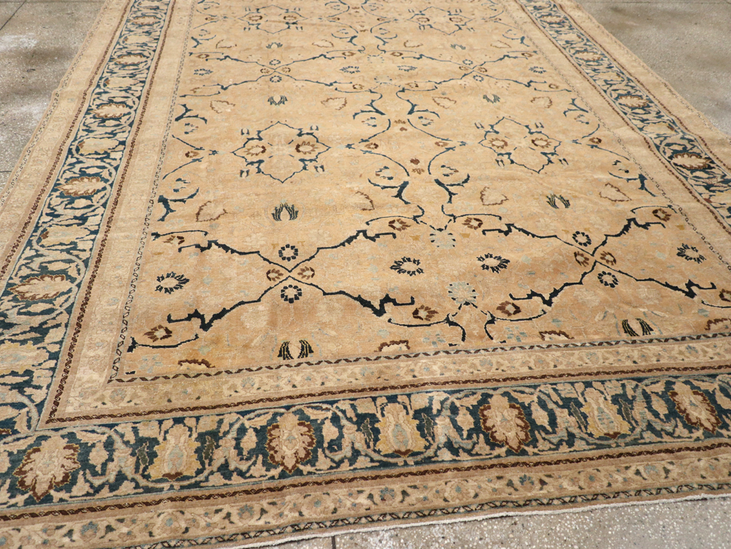 Antique Persian Tabriz Carpet, No.17479 - Gss