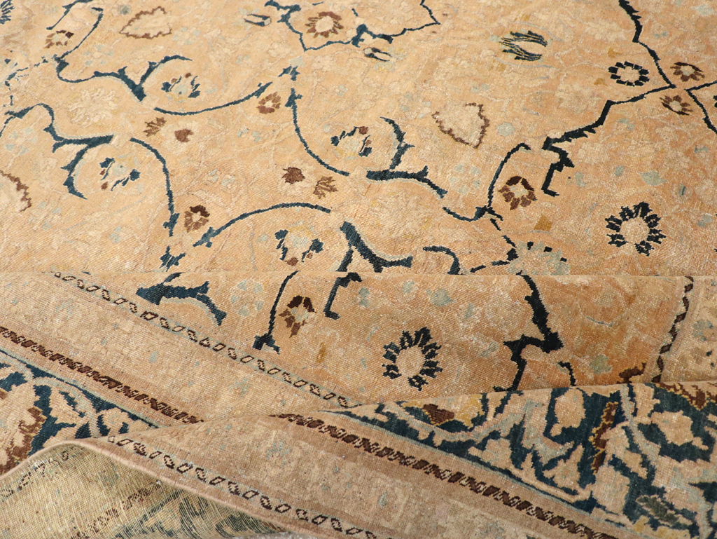 Antique Persian Tabriz Carpet, No.17479 - Gss