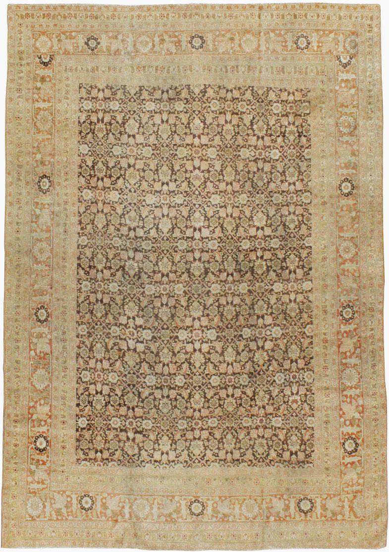 Tabriz Persian Antique Carpet, No.17487 - Gss