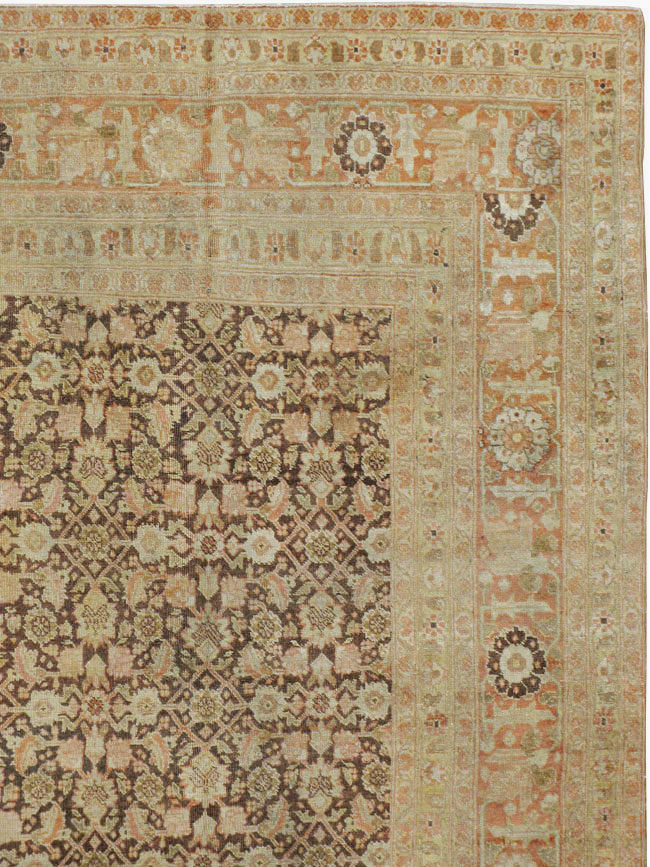 Tabriz Persian Antique Carpet, No.17487 - Gss