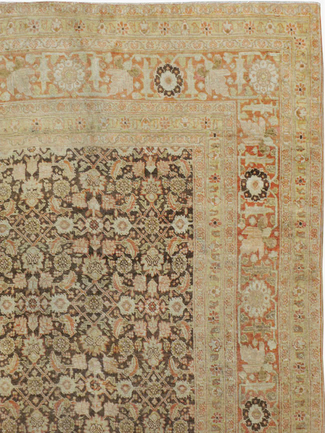 Tabriz Persian Antique Carpet, No.17487 - Gss