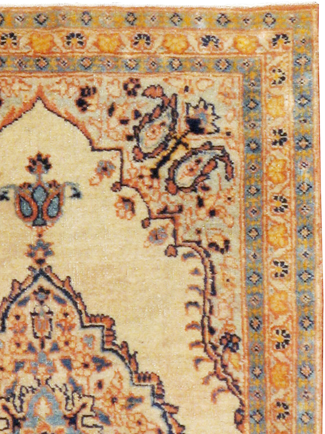 Antique Persian Tabriz Hagi Jalili Rug, No.17503 - Gss