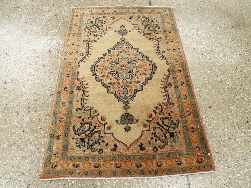 Antique Persian Tabriz Hagi Jalili Rug, No.17503 - Gss