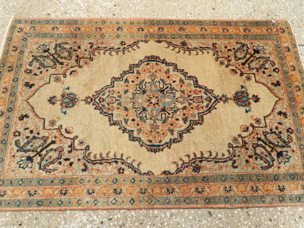 Antique Persian Tabriz Hagi Jalili Rug, No.17503 - Gss