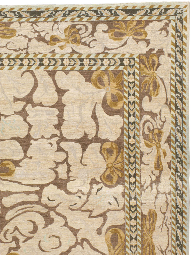 Modern Persian Tabriz Carpet, No.17515 - Gss