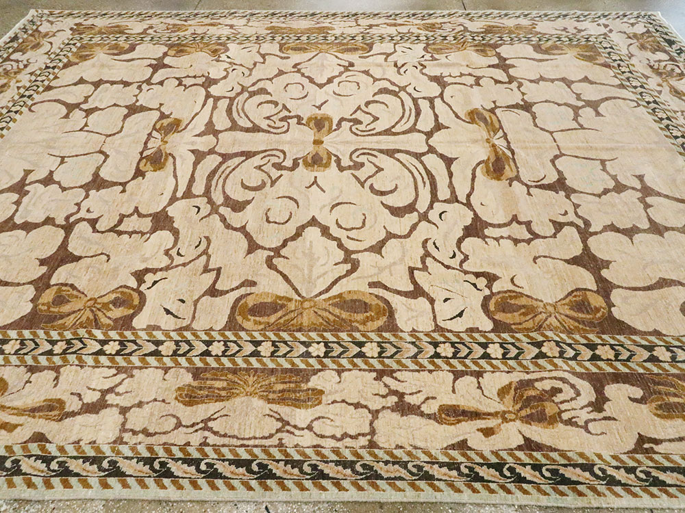 Modern Persian Tabriz Carpet, No.17515 - Gss