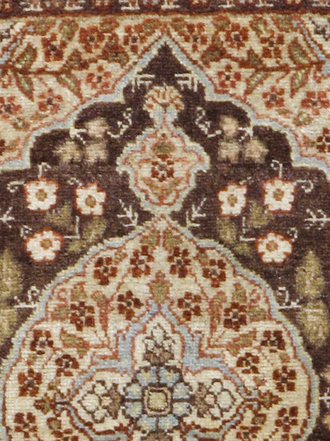 Antique Persian Tabriz Hagi Jalili Rug (Pair: 1 of 2), No.17518 - Gss