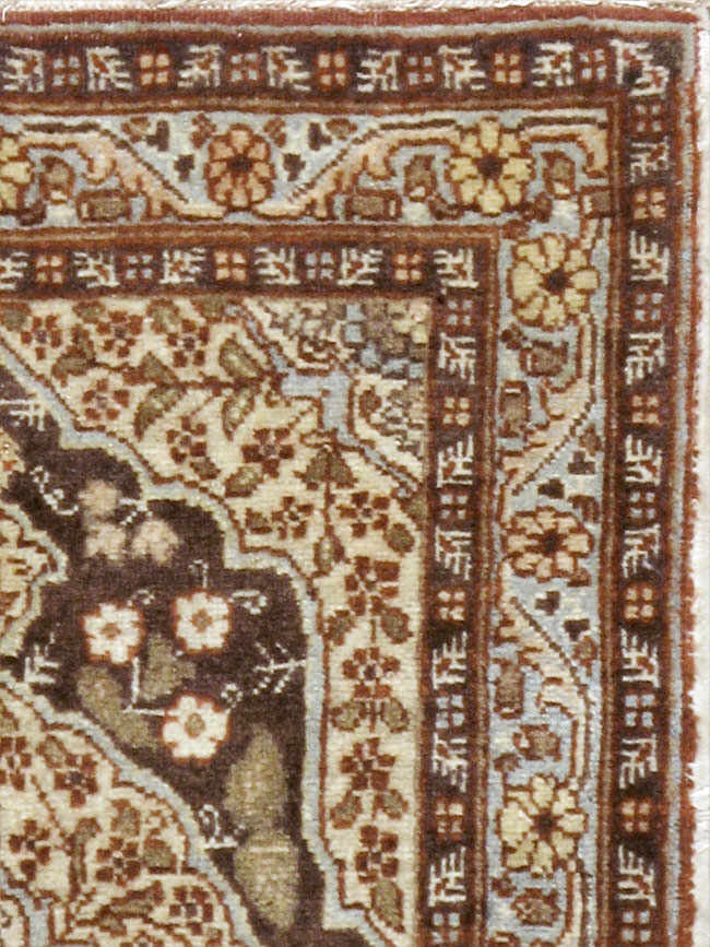 Antique Persian Tabriz Hagi Jalili Rug (Pair: 1 of 2), No.17518 - Gss