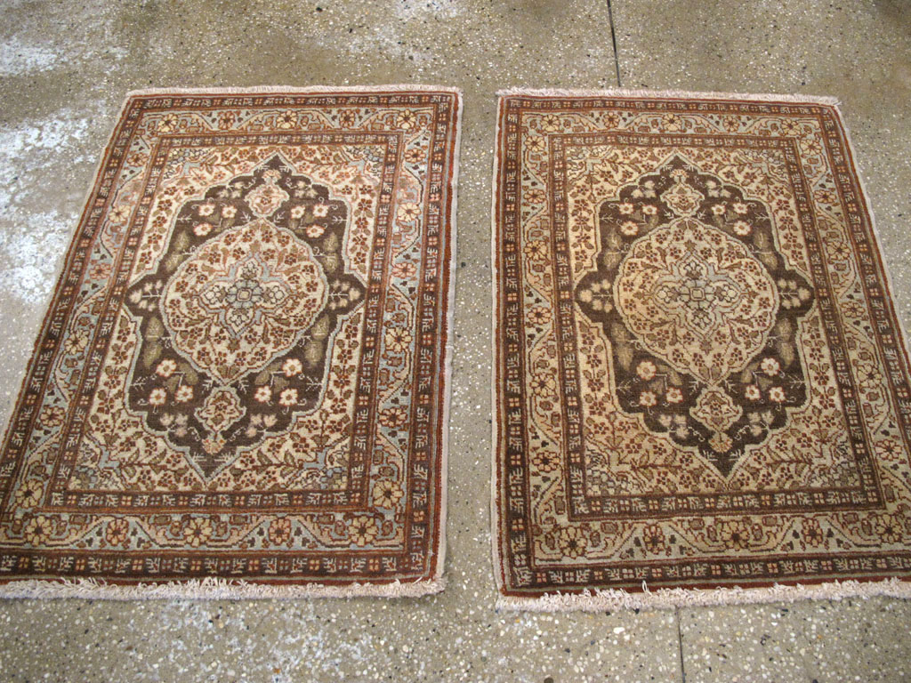 Antique Persian Tabriz Hagi Jalili Rug (Pair: 1 of 2), No.17518 - Gss
